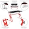 Flash Furniture Red Gaming Ergonomic Desk with Cup Holder and Headphone Hook NAN-RS-G1030-RD-GG - alternate 2